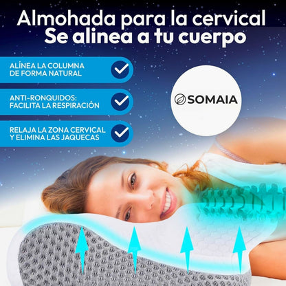 Somaia Almohada Cervical Viscoelástica