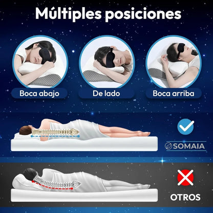 SomaiaSleep™ Almohada Cervical + Funda Gratis (Copia)