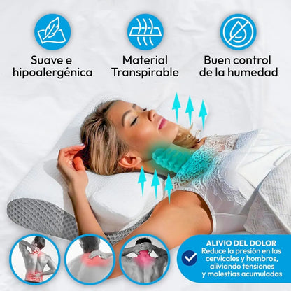 SomaiaSleep™ Almohada Cervical + Funda Gratis (Copia)